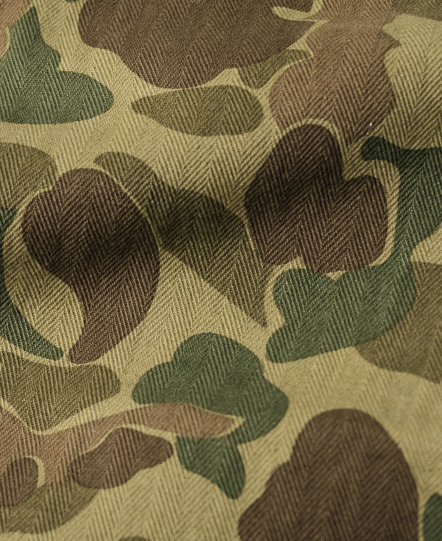 US Army M-1943 Herringbone Cotton Camouflage Pants (Modified) - Image 6
