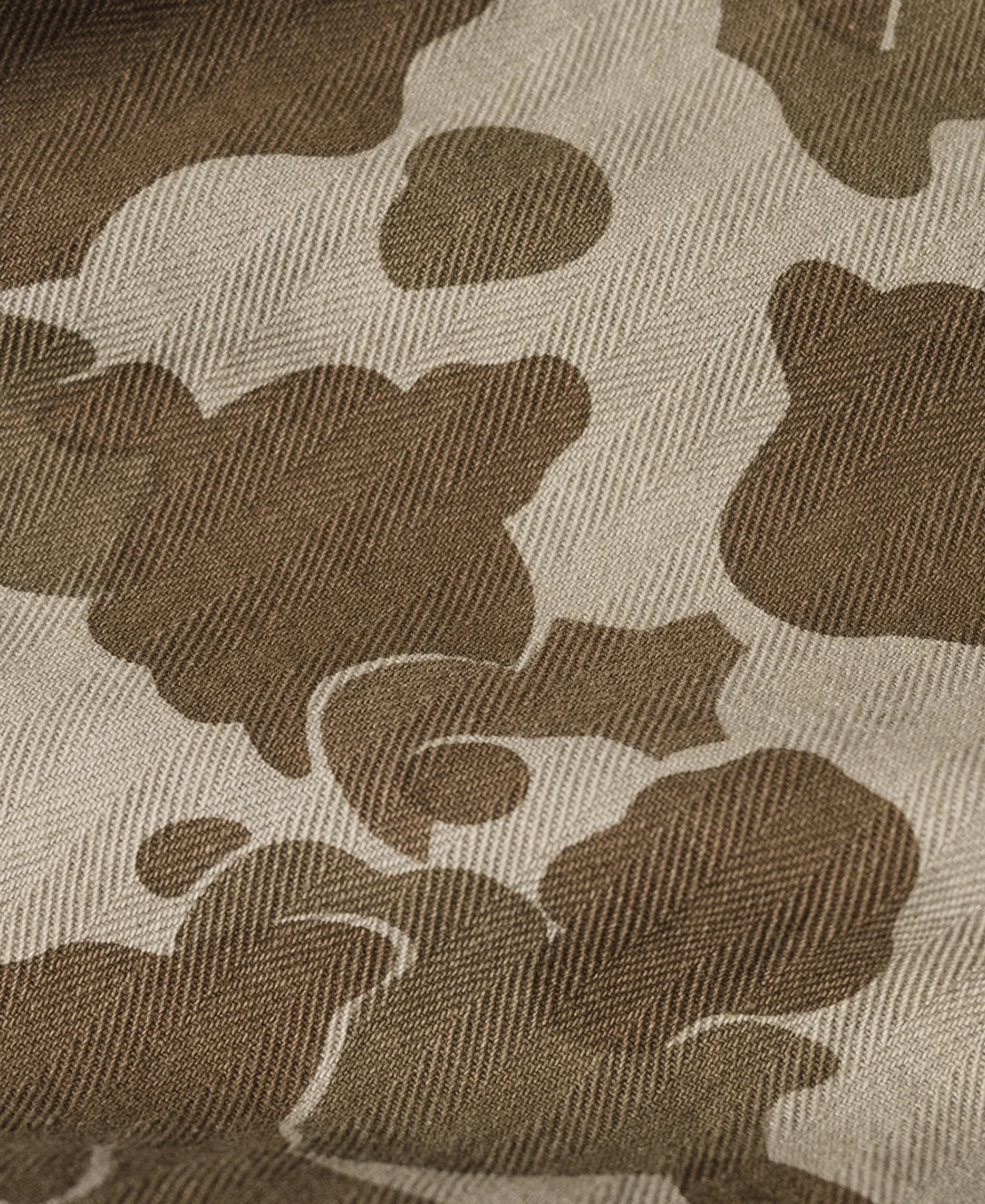 US Army M-1943 Herringbone Cotton Camouflage Pants (Modified) - Image 7