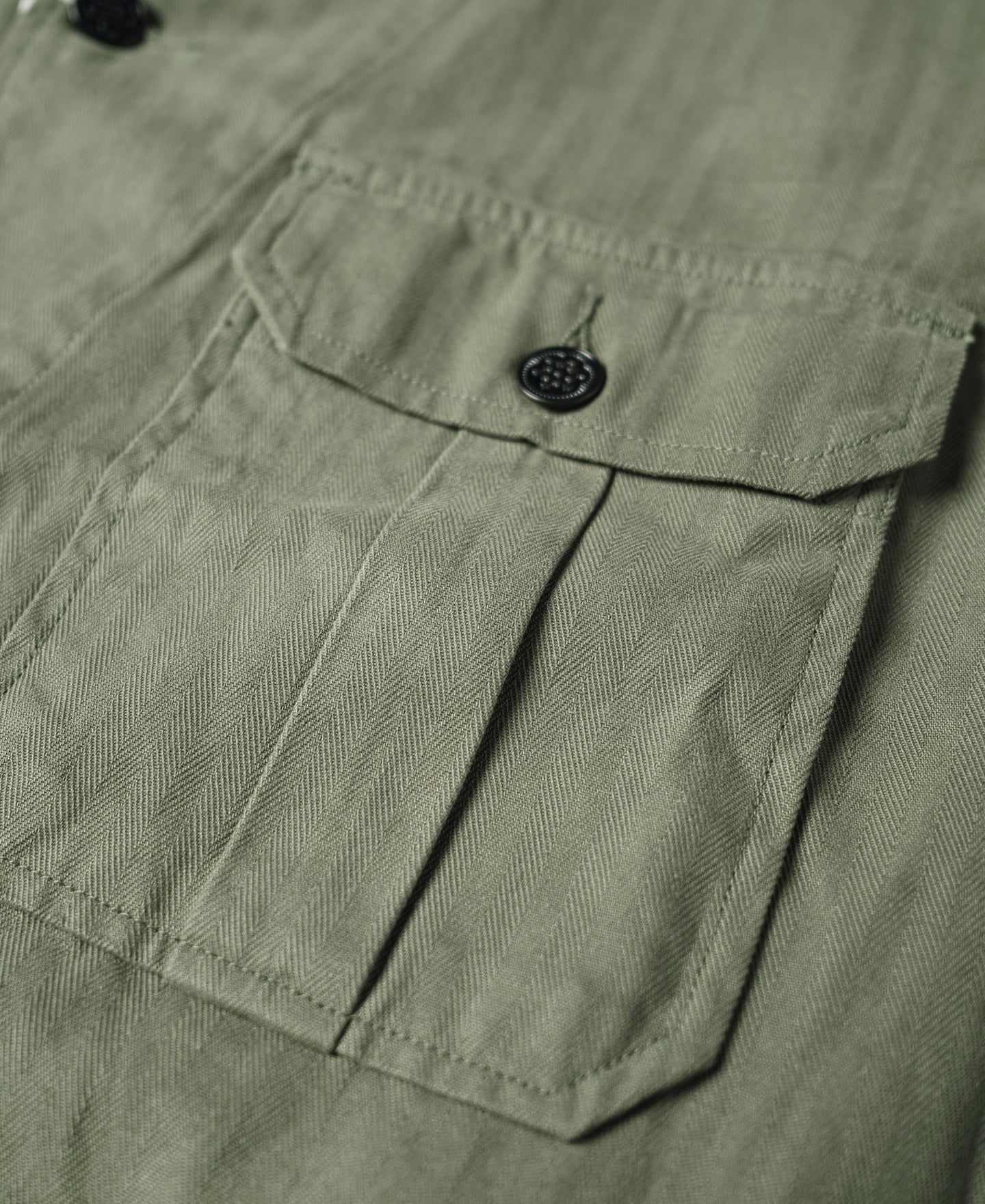 US Army M-41 HBT Fatigue Jacket - Image 13