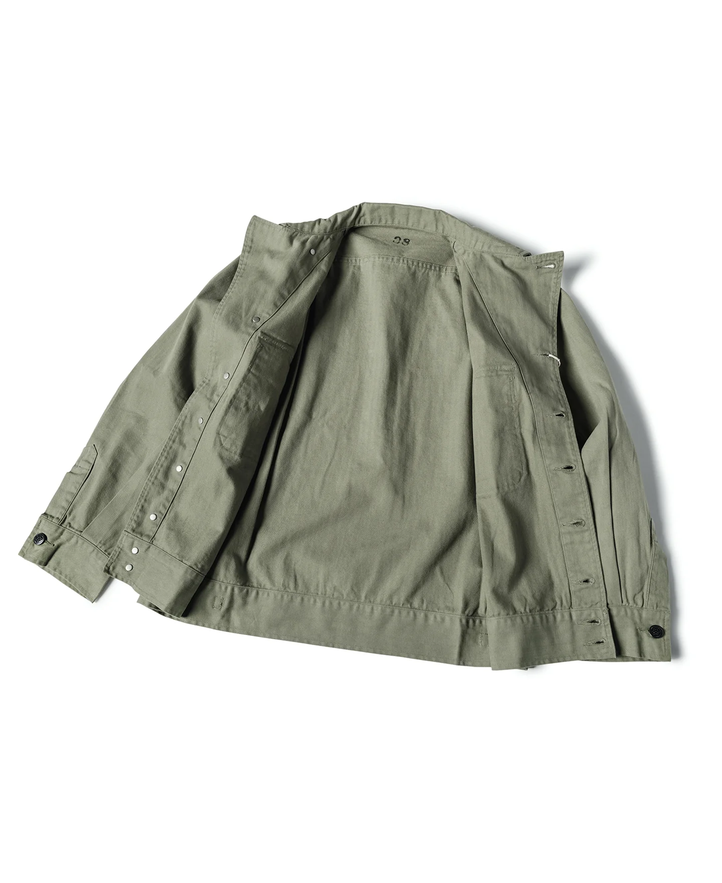 US Army M-41 HBT Fatigue Jacket - Image 3