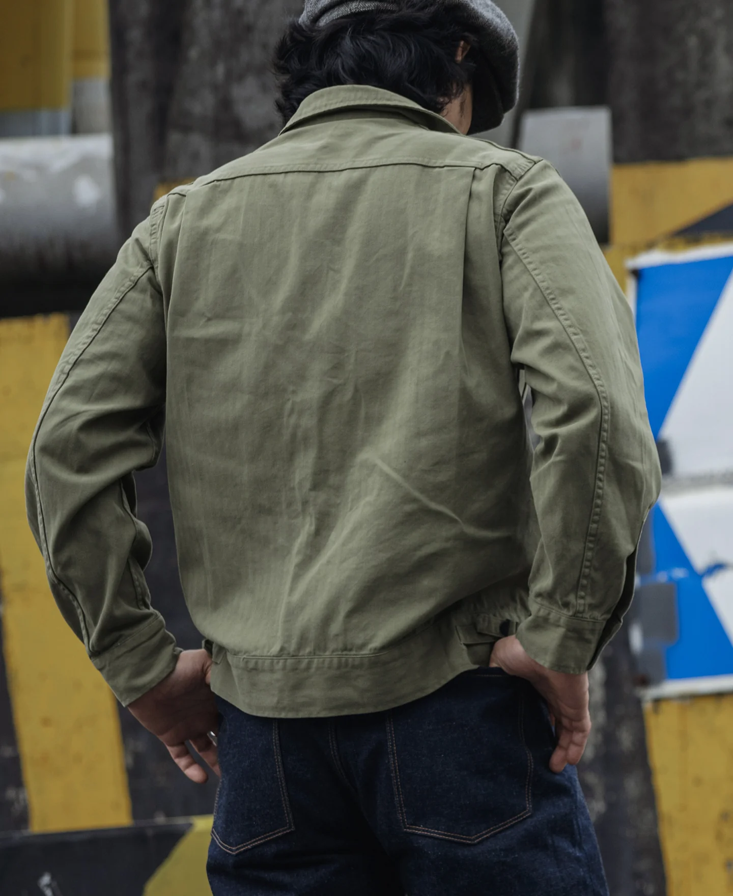 US Army M-41 HBT Fatigue Jacket - Image 5