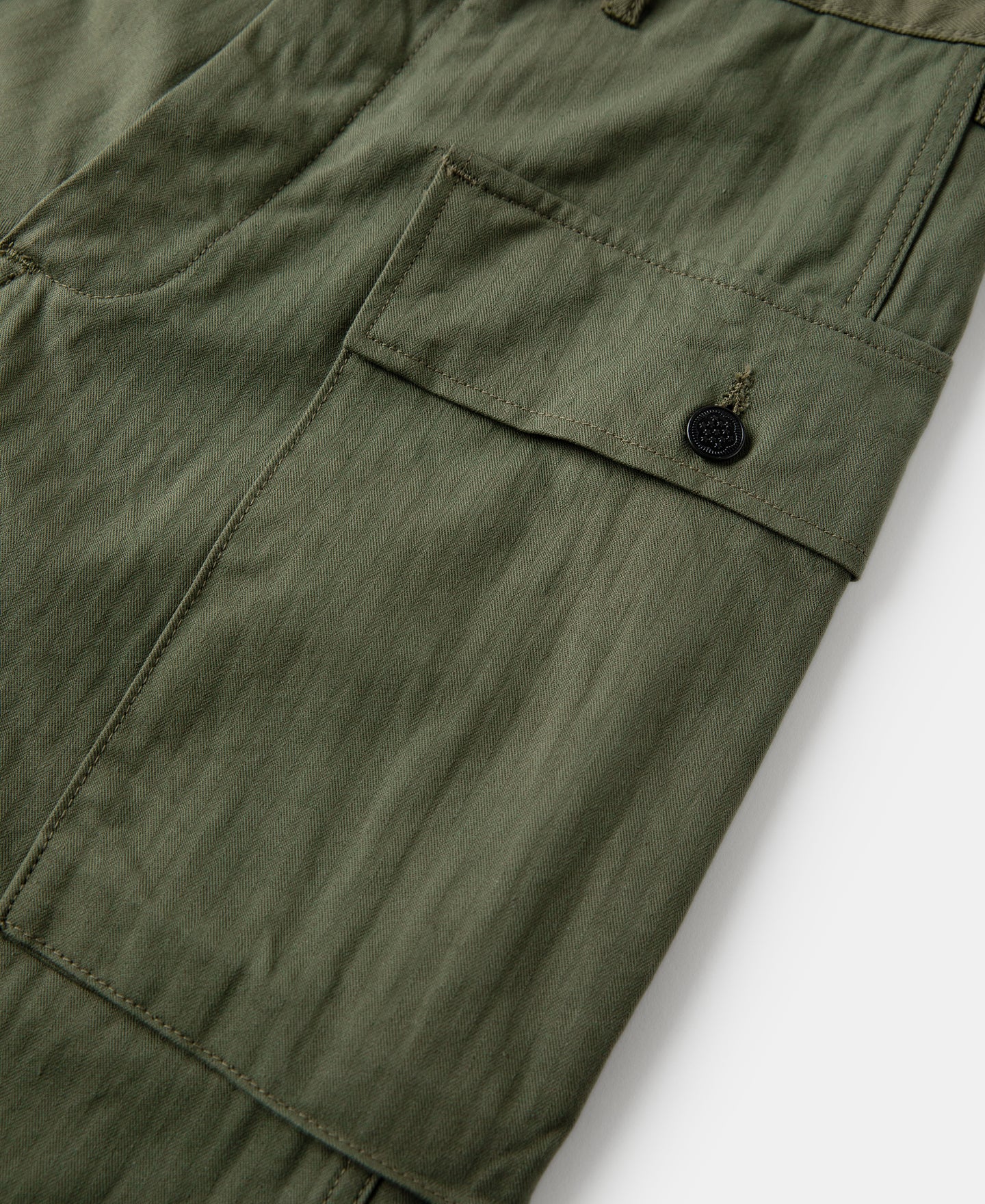 US Army M-43 HBT Fatigue Trousers - Image 10