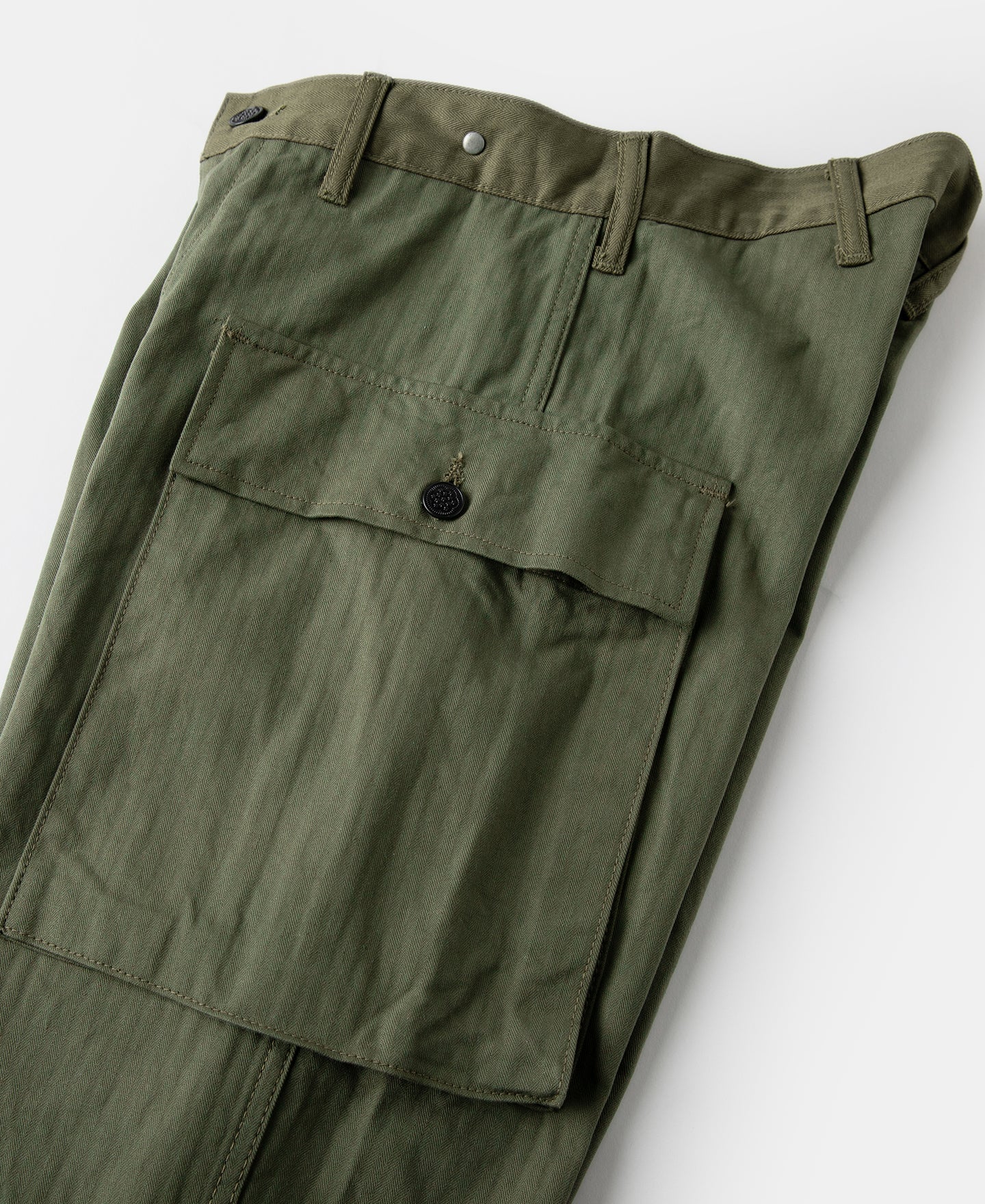 US Army M-43 HBT Fatigue Trousers - Image 11