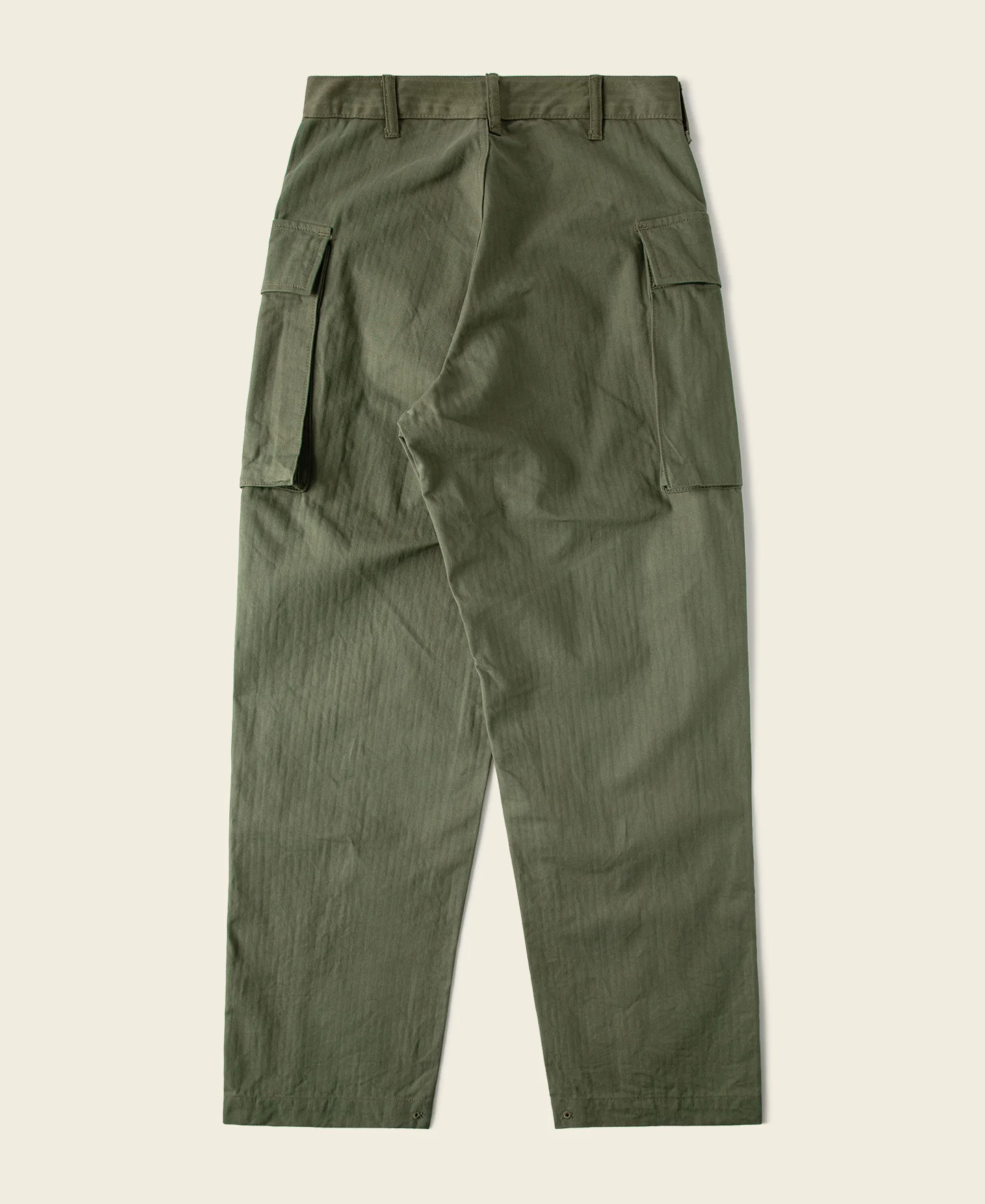 US Army M-43 HBT Fatigue Trousers - Image 2