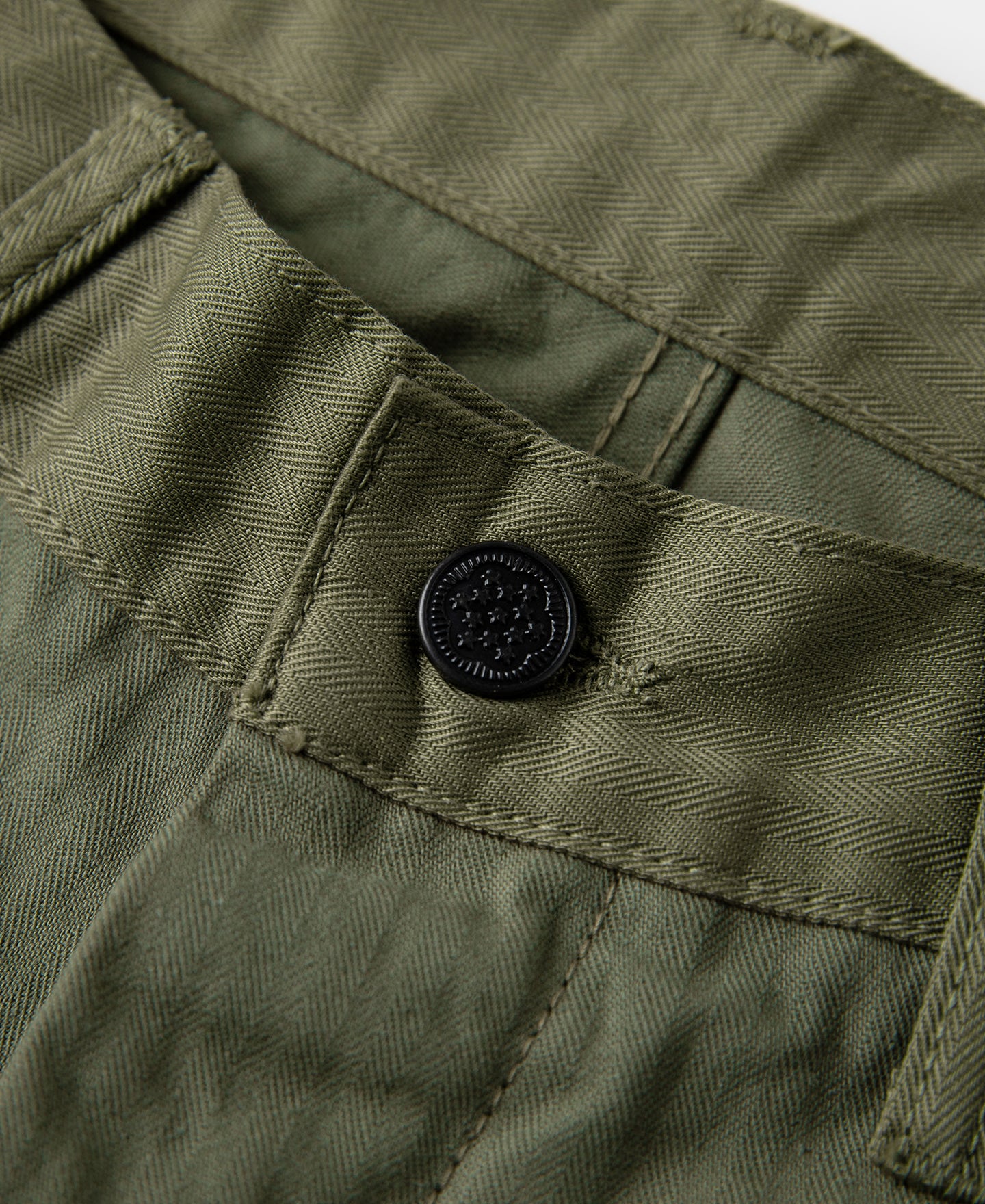 US Army M-43 HBT Fatigue Trousers - Image 8