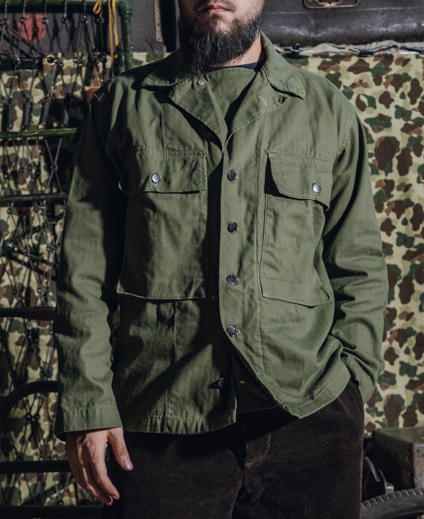 US Army M-43 HBT Jacket - Image 4