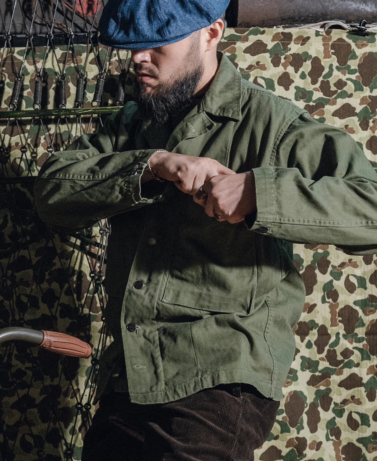 US Army M-43 HBT Jacket - Image 5