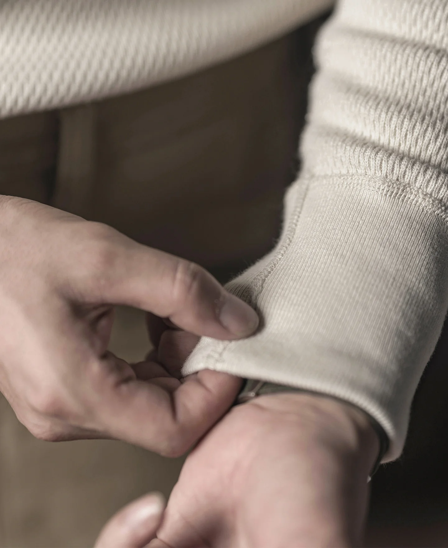 US Naval Raschel Knitting Waffle Thermal Shirt - Image 6