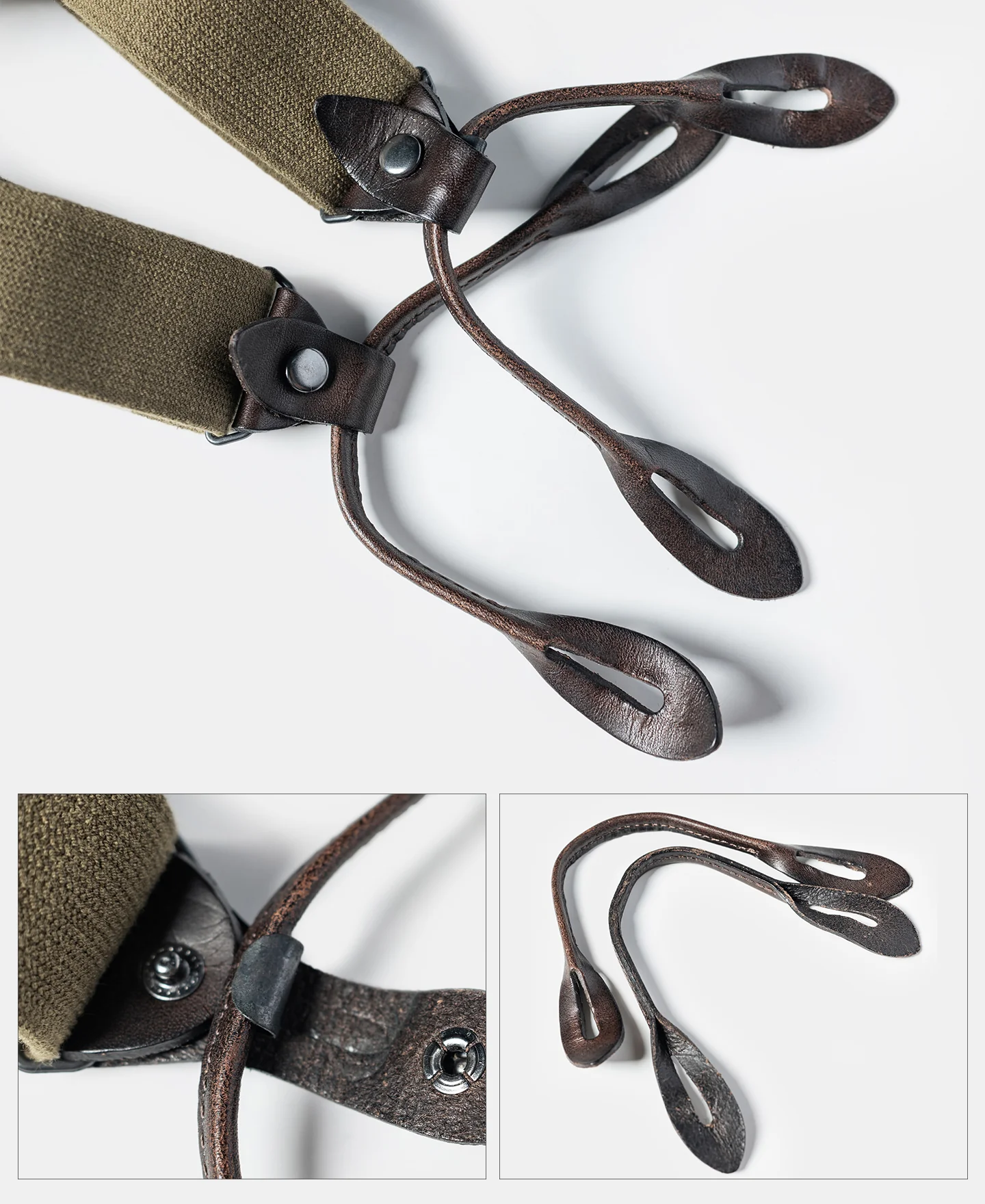 USAF X Back Suspenders - Olive - Image 13