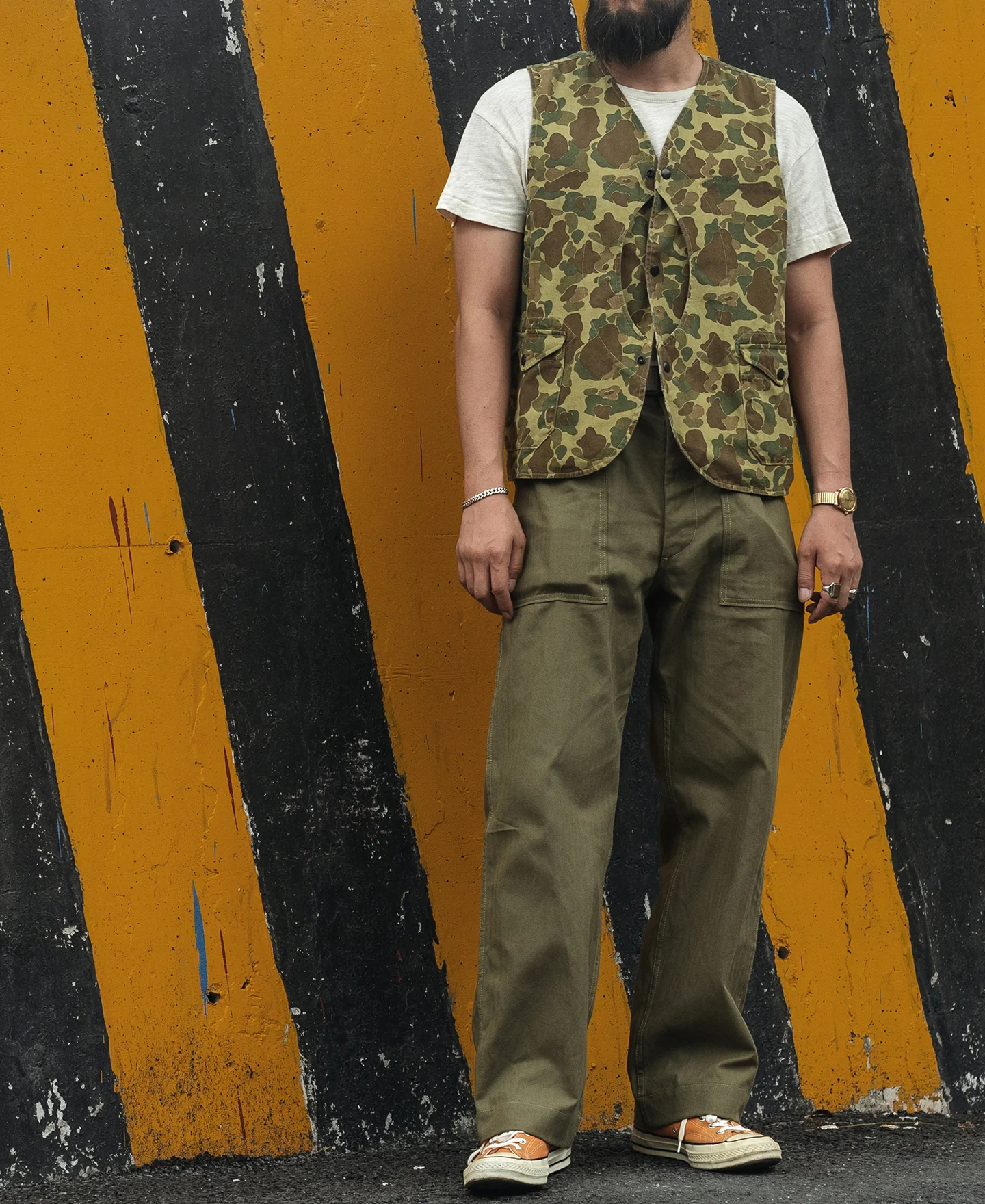 USMC P-41 HBT Utility Fatigue Trousers - Image 4