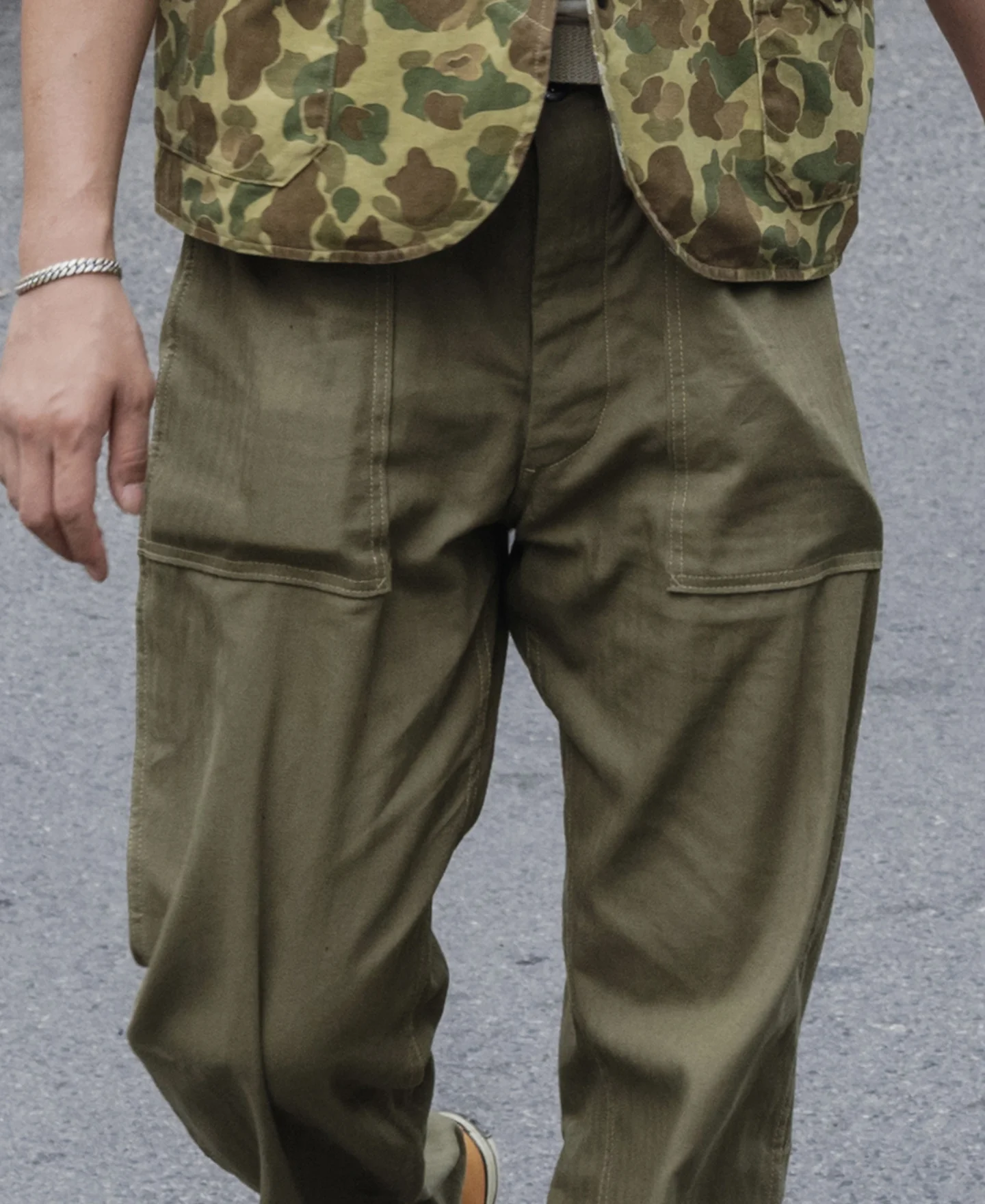 USMC P-41 HBT Utility Fatigue Trousers - Image 5
