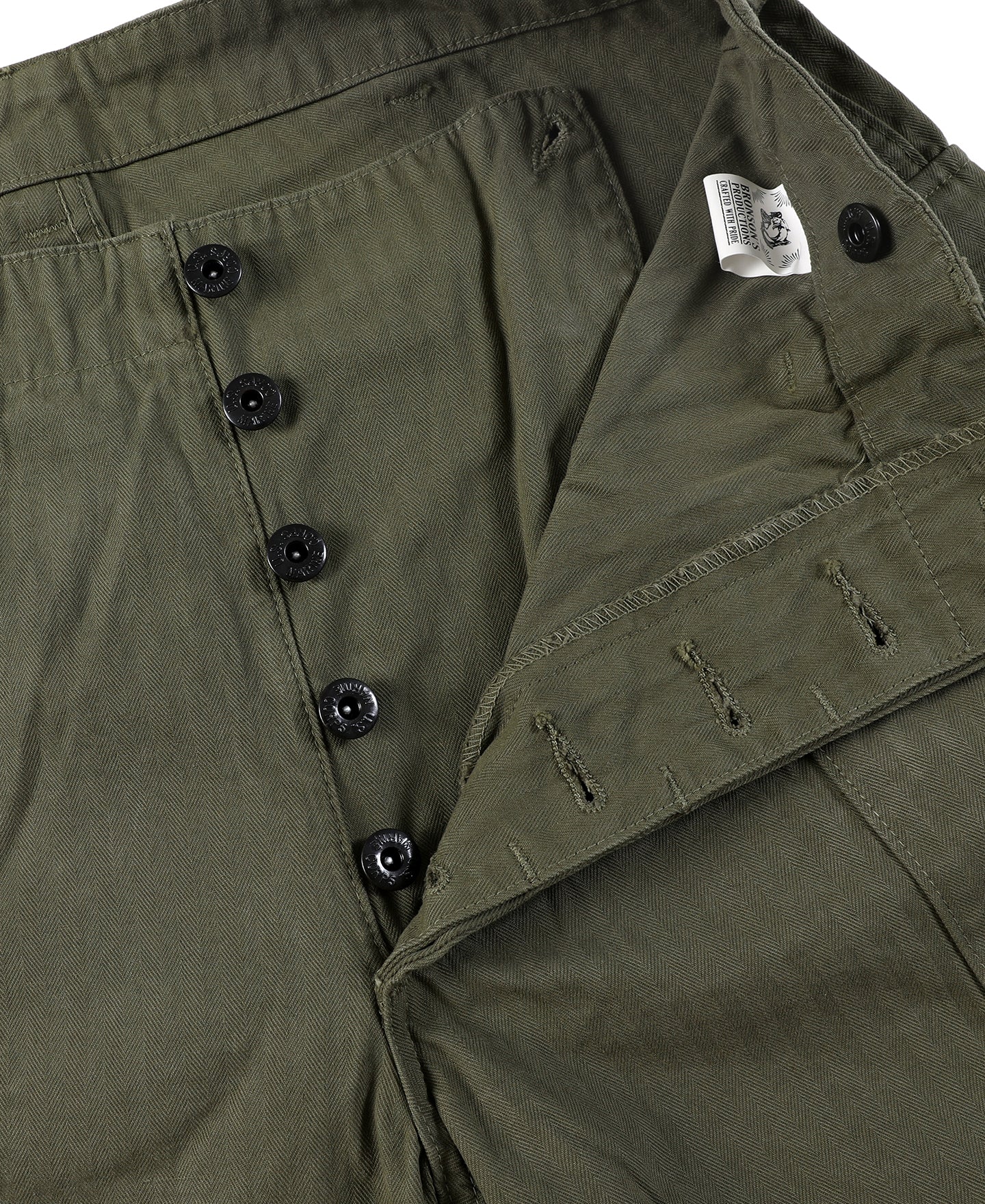 USMC P-44 Utility Shorts - Olive - Image 10