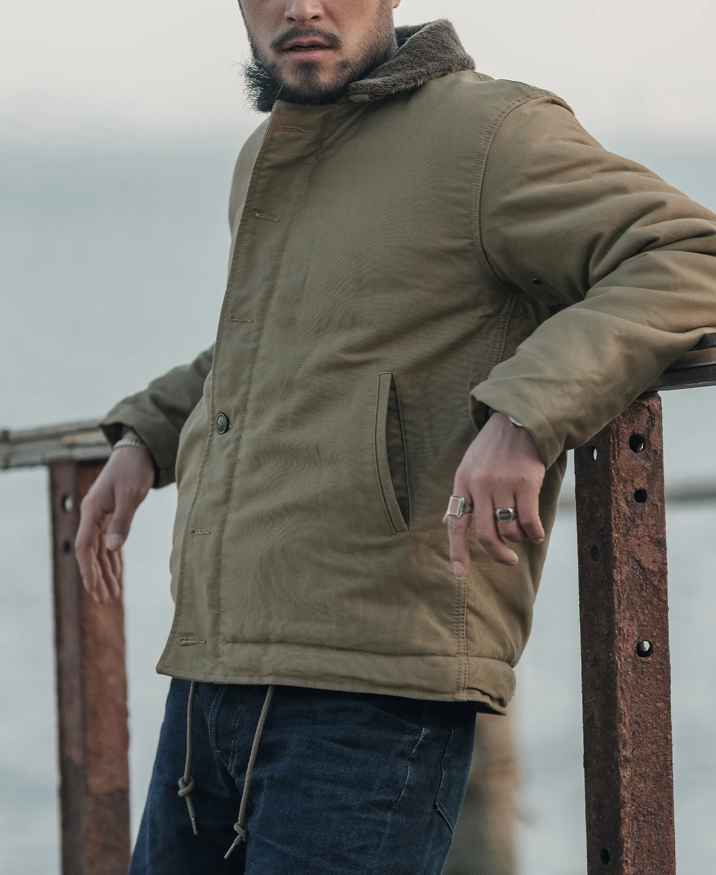 USN N-1 Deck Jacket - Experimental Sample Type - Image 4