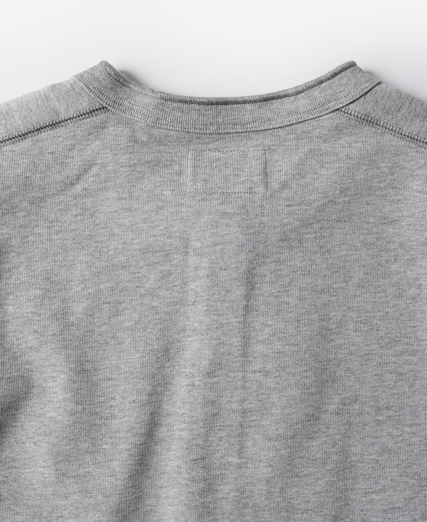Vintage Long Sleeve Henley Shirt - Gray - Image 8