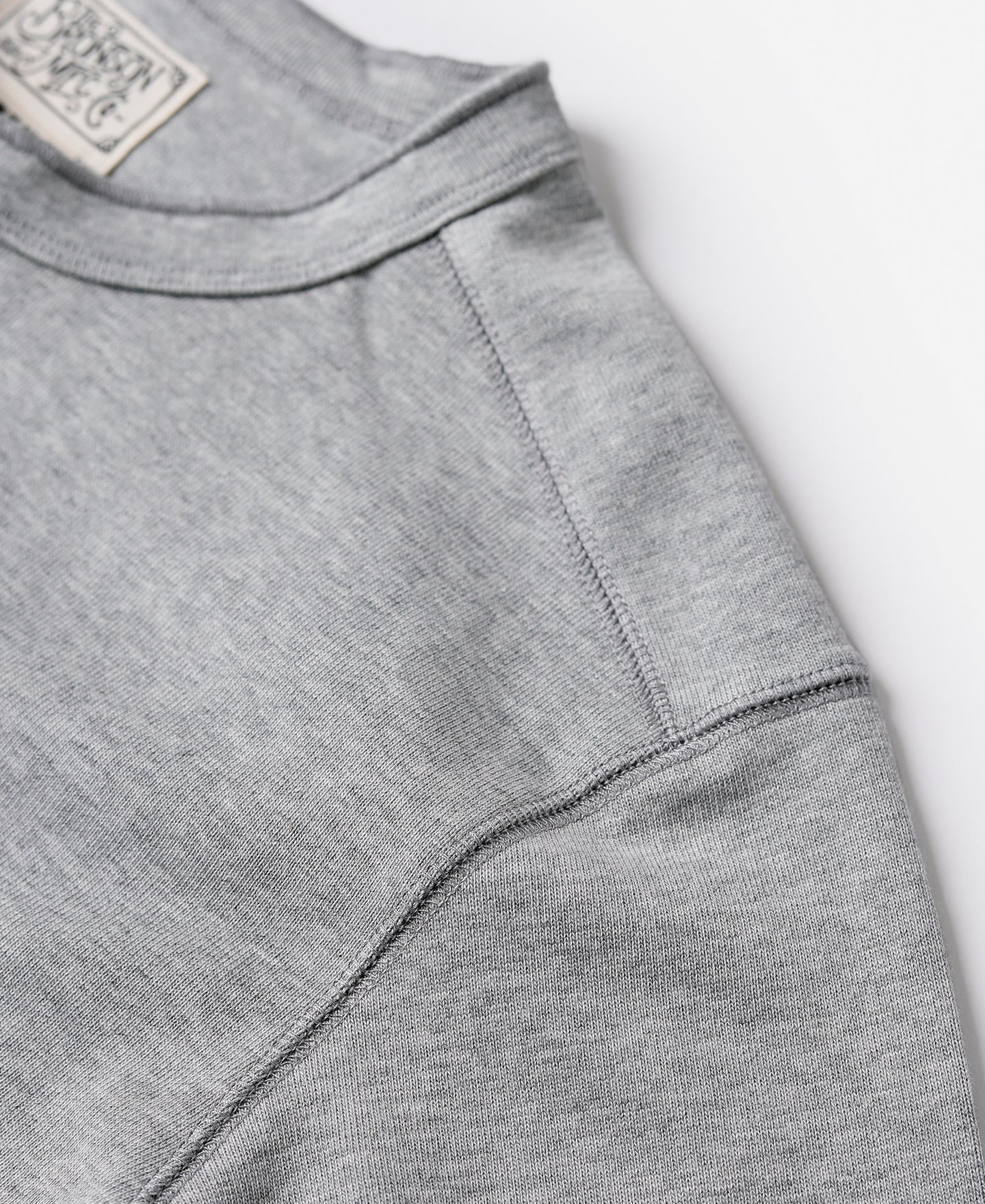 Vintage Long Sleeve Henley Shirt - Gray - Image 9