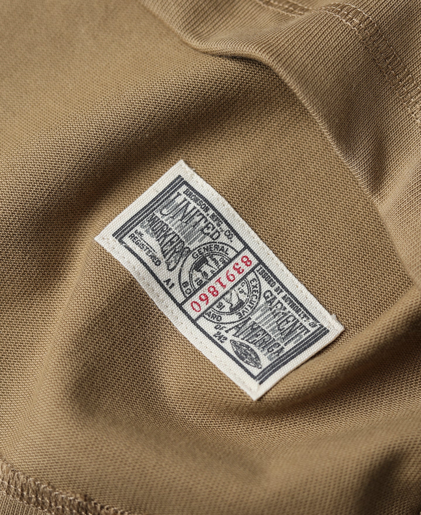 Vintage Long Sleeve Henley Shirt - Khaki - Image 13