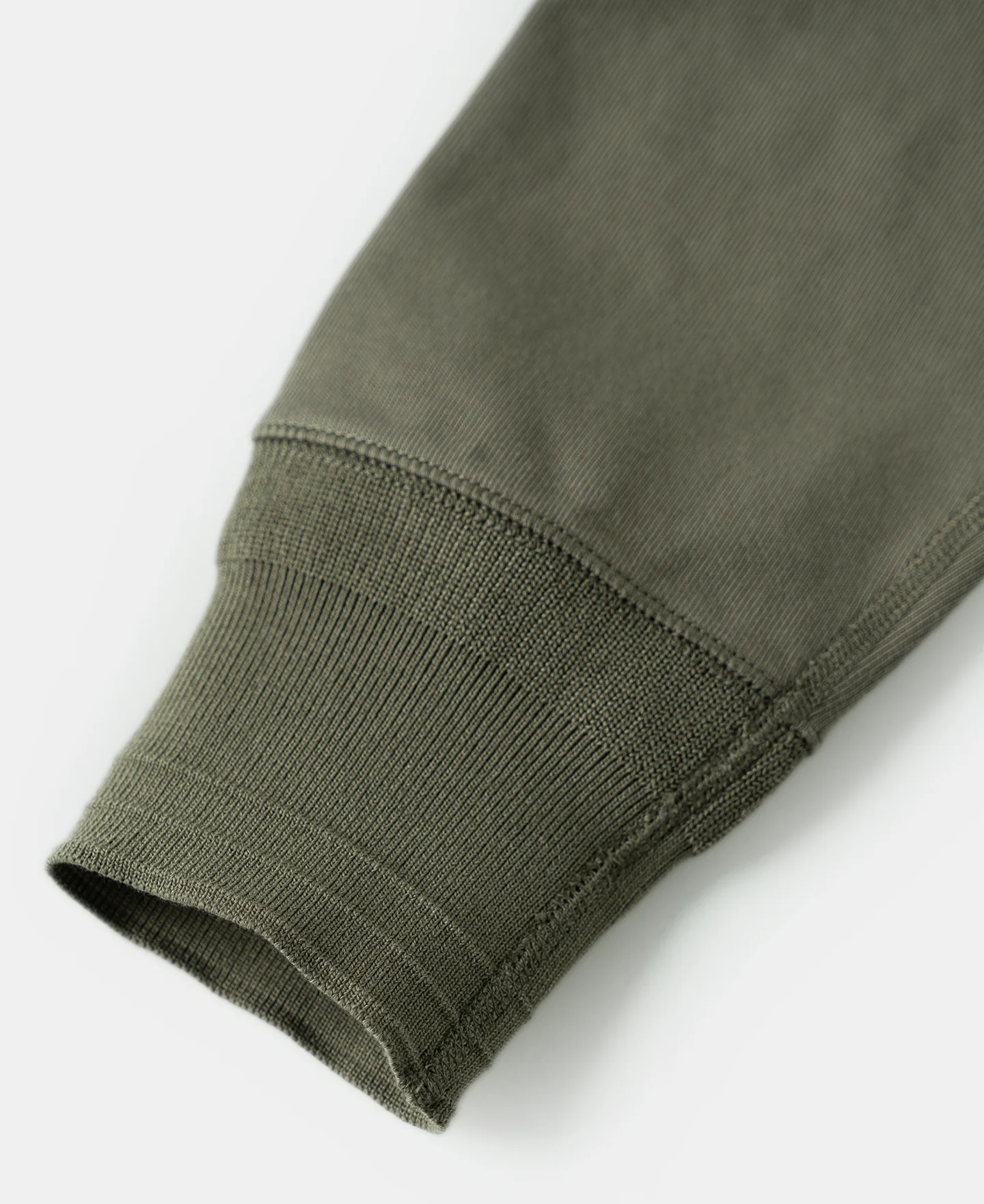 Vintage Long Sleeve Henley Shirt - Light Olive - Image 7