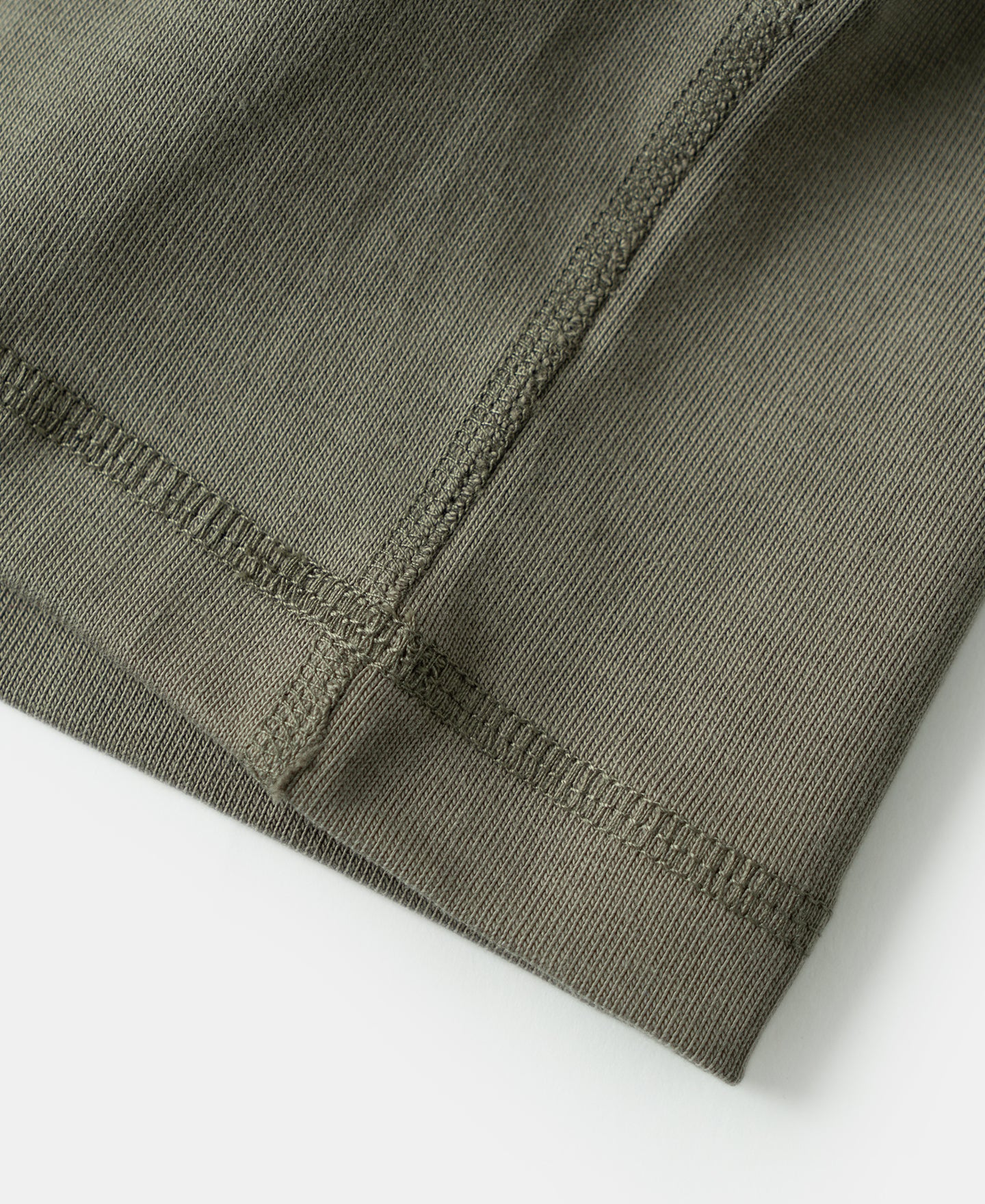 Vintage Long Sleeve Henley Shirt - Light Olive - Image 9