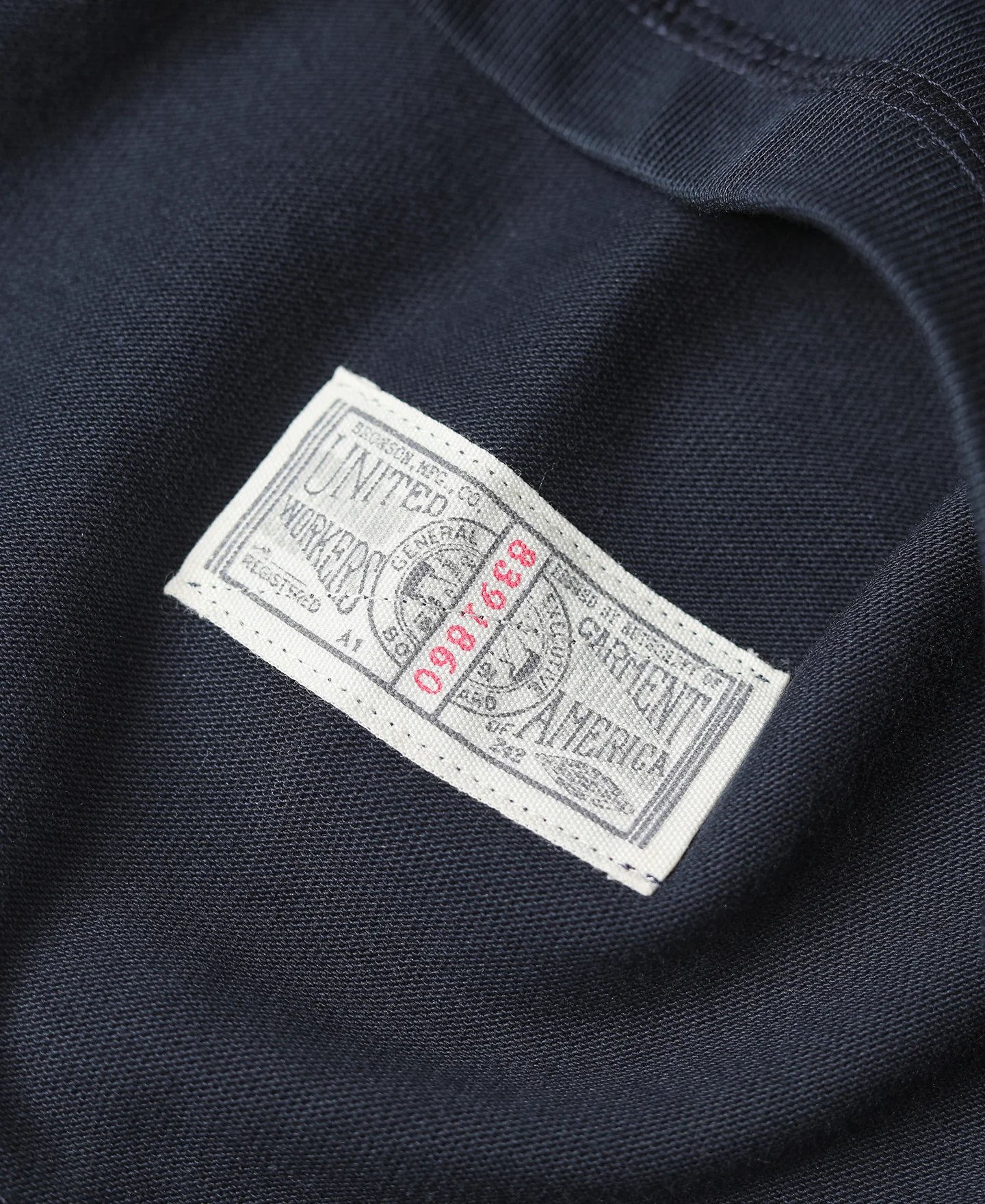 Vintage Long Sleeve Henley Shirt - Navy - Image 11