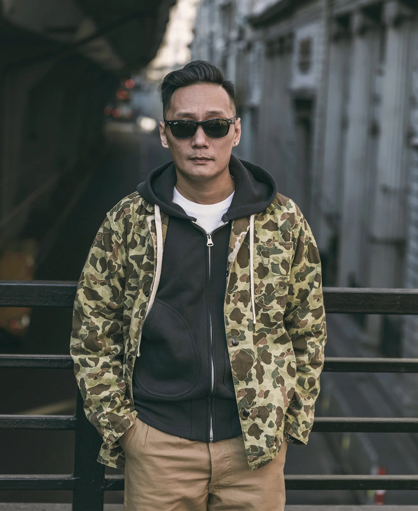 WWII USMC Type P-42 Duck Hunter Camo Jacket - Image 5