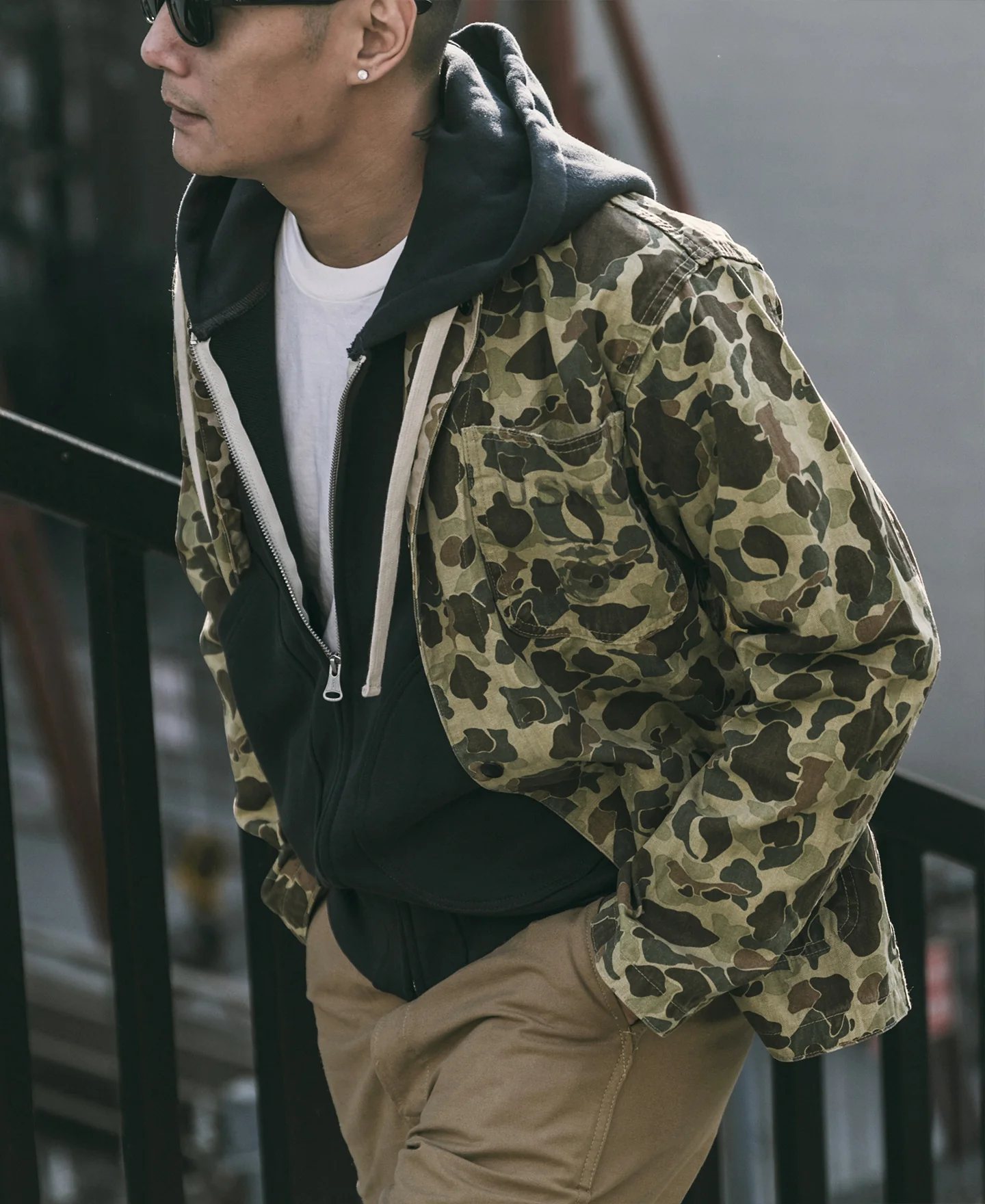 WWII USMC Type P-42 Duck Hunter Camo Jacket - Image 7