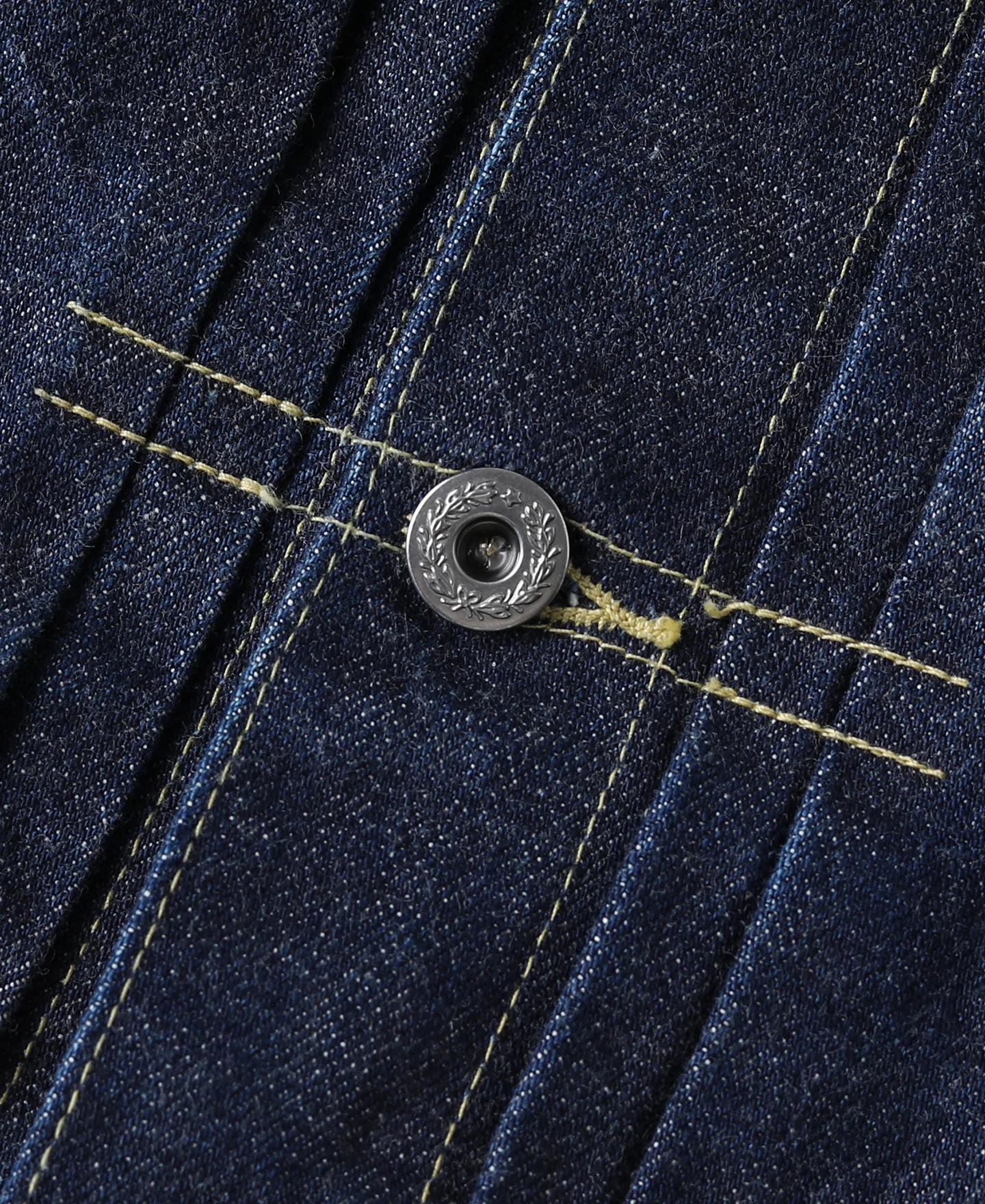 WWII Simplified Model Cowboy Selvedge Denim Jacket - Image 12