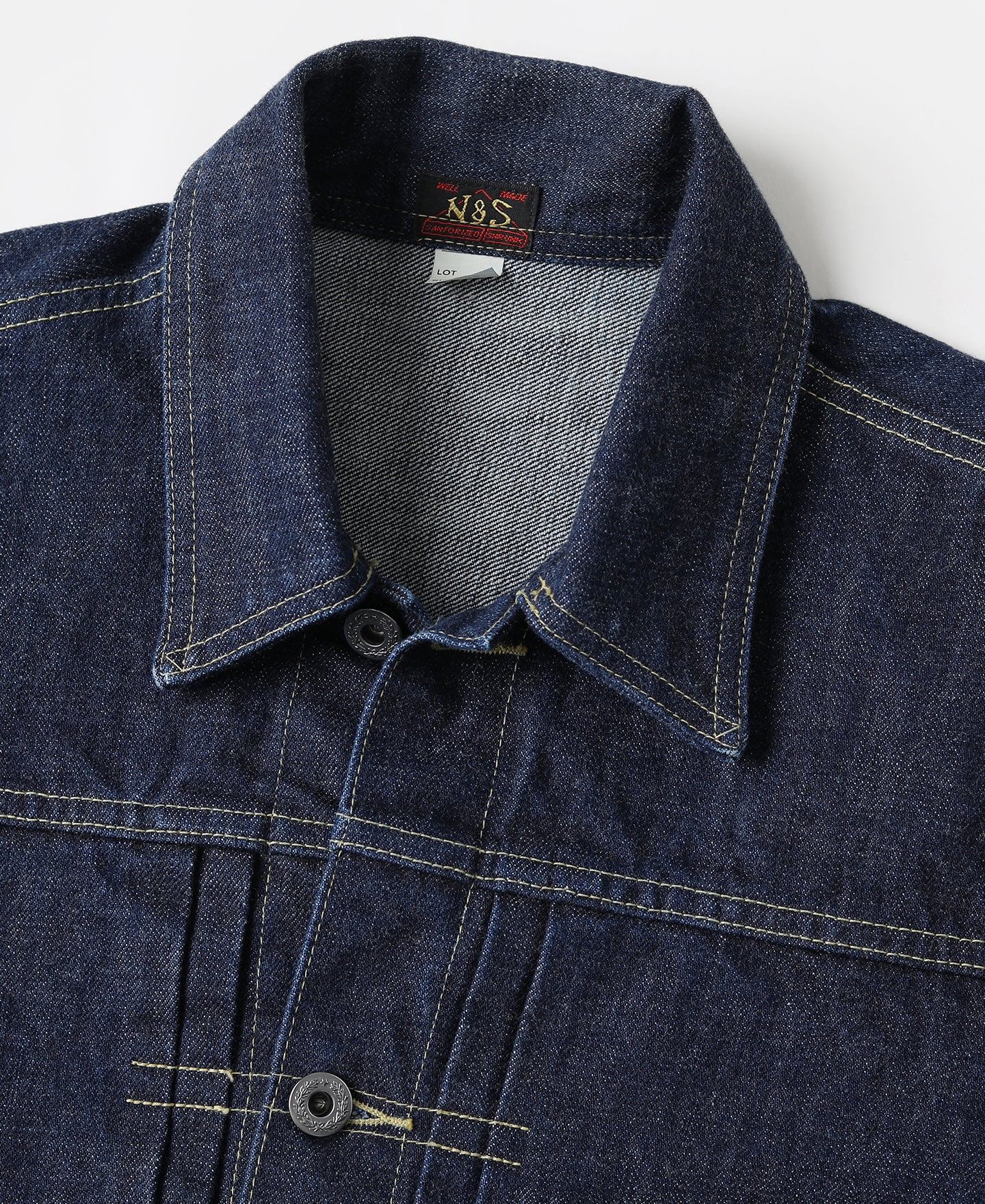 WWII Simplified Model Cowboy Selvedge Denim Jacket - Image 6