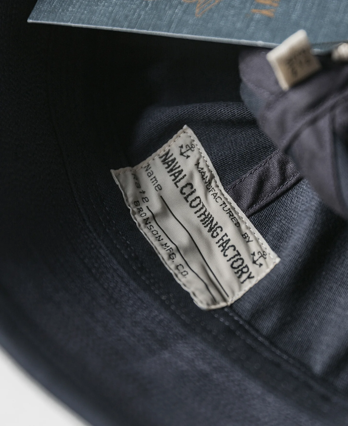 WWII US Navy Dixie Cup Hat - Navy - Image 8