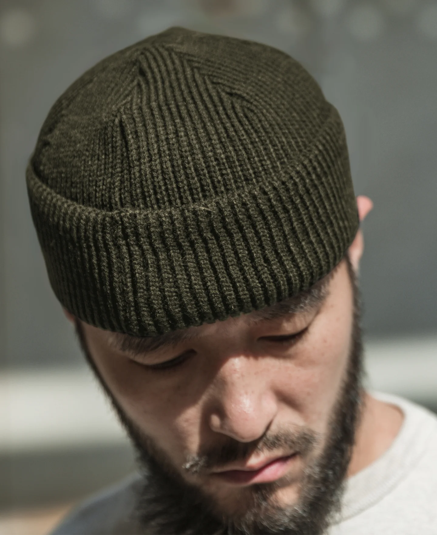 WWII USAAF A-4 Watch Cap - Olive - Image 4